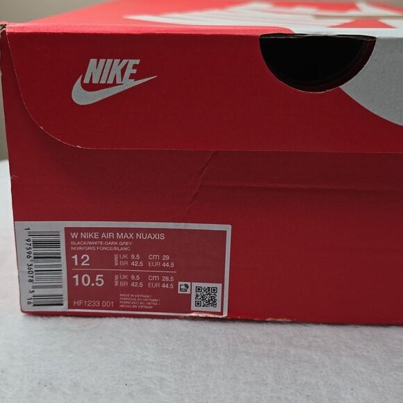 NIB Nike Women's Air Max Nuaxis Shoes W 12 / M 10.5 - Picture 8 of 8